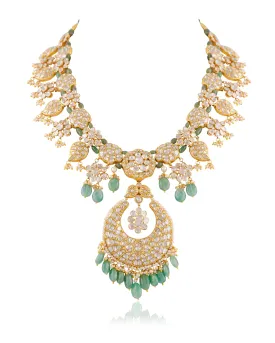 Adhira Polki Long Necklace