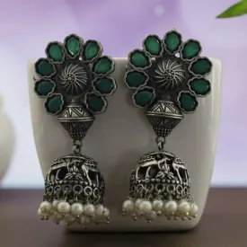 Antique Flower Jhumka