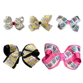 Back to School Bows (Multiple Options)