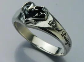 Blaze Heart Ring