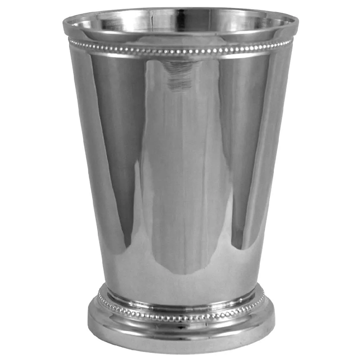 Brass Julep Cup Pen Holder, Silver Plated