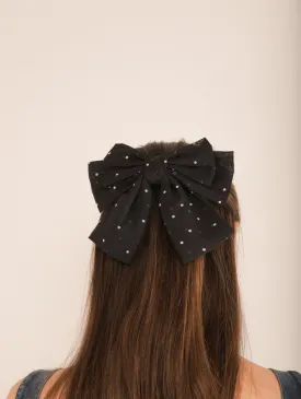 Dotted Hair Bow