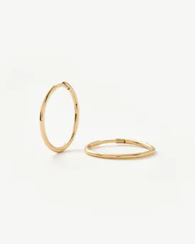 Fine Classic Small Hoop Earrings