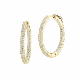 Frosted | Small Hoop Earrings