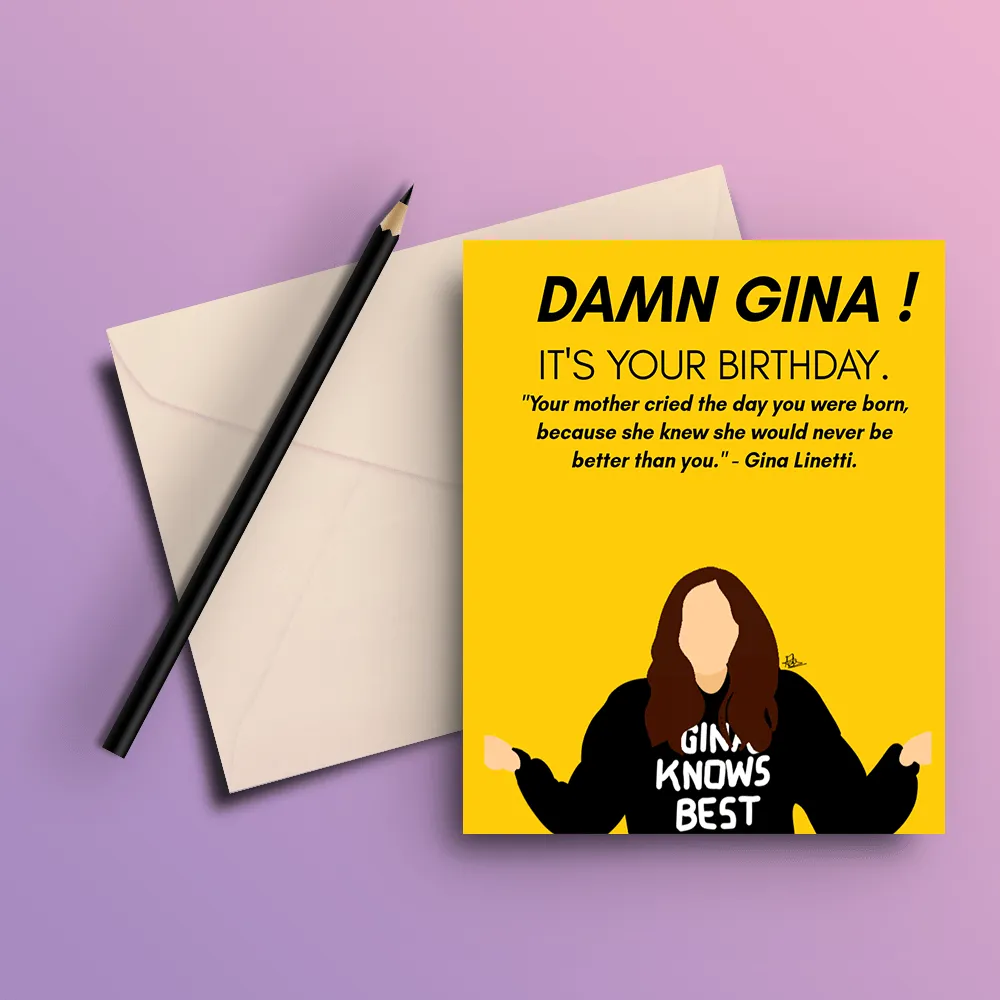 Gina Brooklyn 99 Card