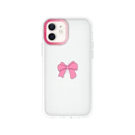 iPhone 12 Pro Max Pink Ribbon Bow Phone Case