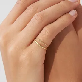 Minimalist Stacking Ring Set