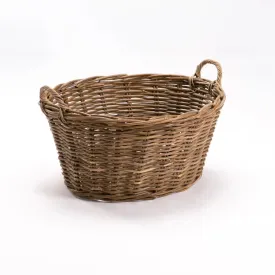 OVAL LAUNDRY BASKET