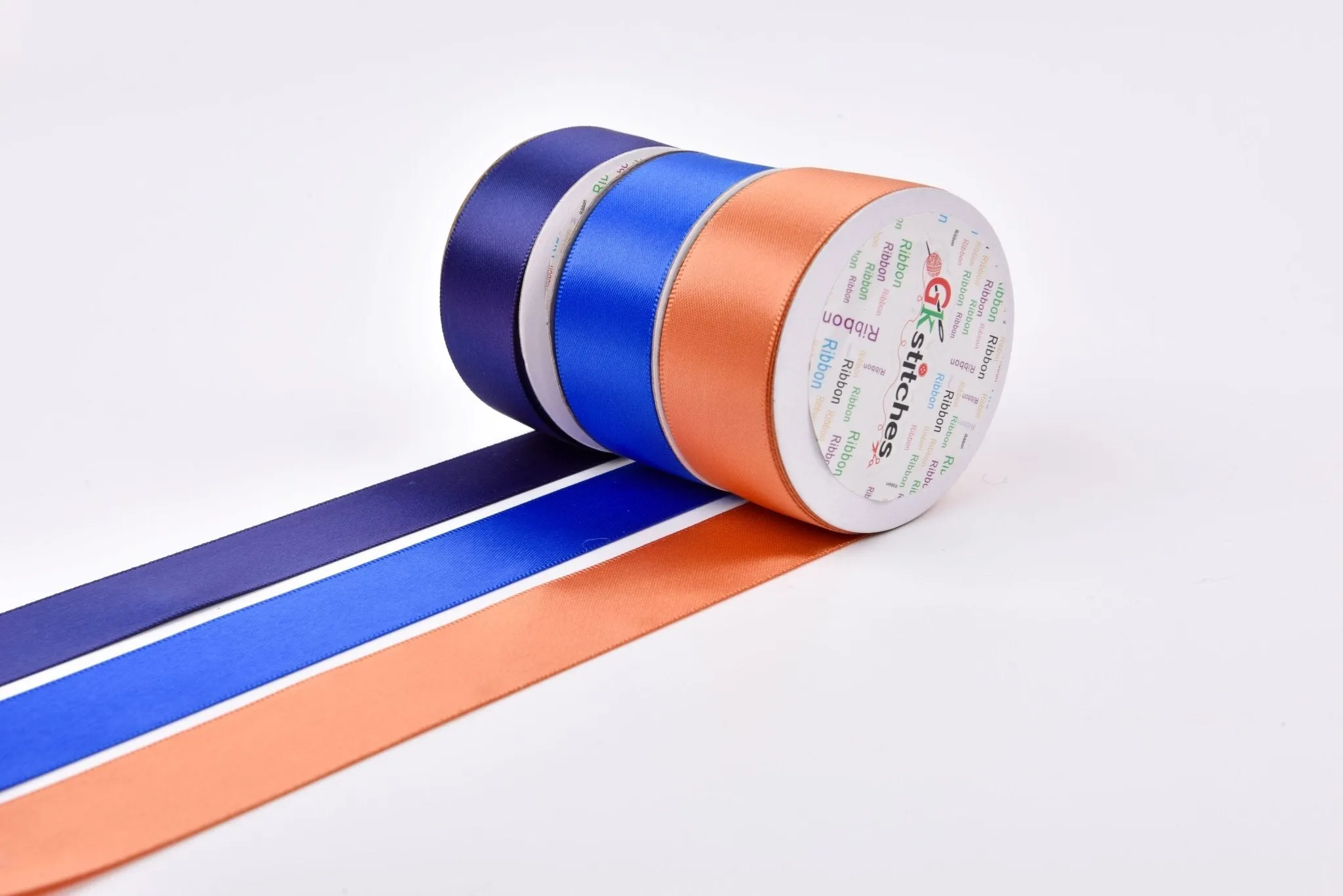 Satin ribbon Collection 25 mm wide