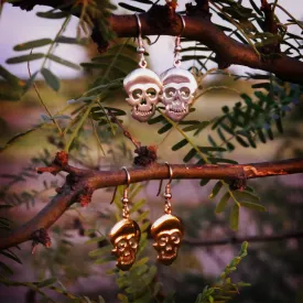 Sly Skull Earrings