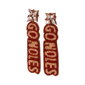 The Go 'Noles Beaded Earrings