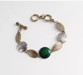 Vintage Leaf Chic Bracelets for the Modern Feminine